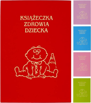 Okładka na książeczkę zdrowia dziecka, mix