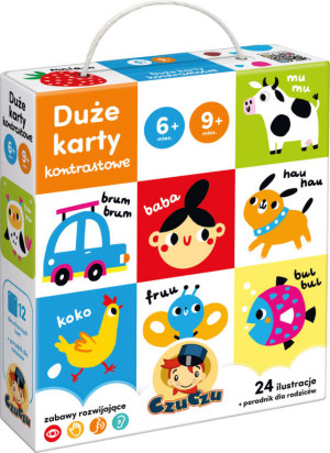 CzuCzu. Duże karty kontrastowe