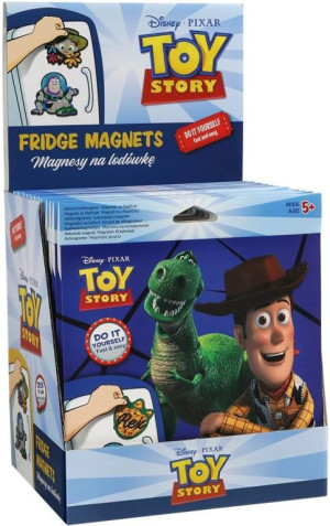 Magnes na lodówkę Toy Story 1szt.mix