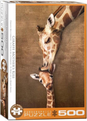 Puzzle XXL 500. Rodzinka żyraf