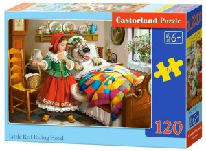 Puzzle 120. Czerwony Kapturek. 13227