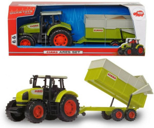 Traktor Claas Ares z przyczepą