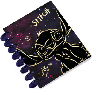 Kołobrulion B5 Disney Gold Stitch Big Ring 100 kartek wzór 2