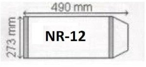 Okładka na podr A4 regulowana nr 12 NARNIA