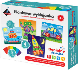 Piankowa wyklejanka. Genialny dzieciak