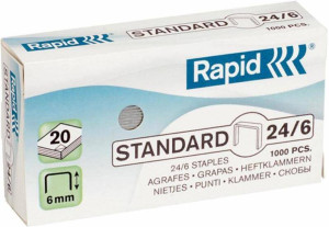 Rapid. Zszywki 24/6, 1000 sztuk