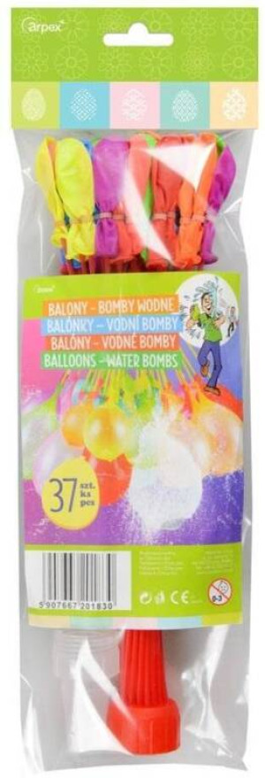 Balony - bomby wodne 37szt