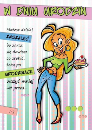 Karnet B6. W dniu urodzin