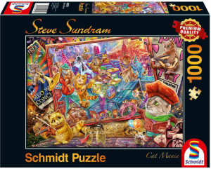 Puzzle Steve Sundram 1000. Muzykalne koty