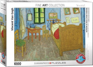 Puzzle 1000 Bedroom in Arles by Van Gogh 6000-0838