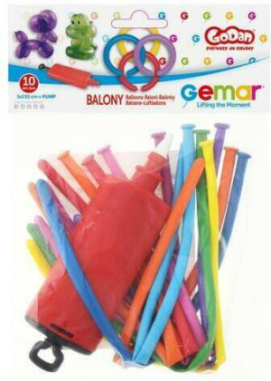 Balony Premium do modelowania z pompką