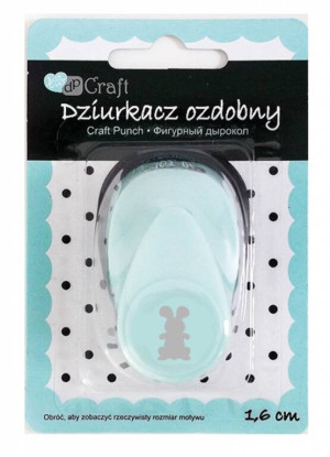 Dziurkacz ozdobny 1,6cm zając (JCDZ-105-096)