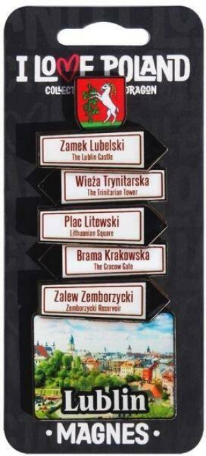 Magnes I love Poland Lublin ILP-MAG-C-LUB-13