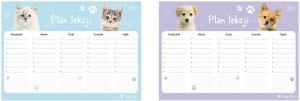 Plan lekcji A4 Puppy Sign (10szt)