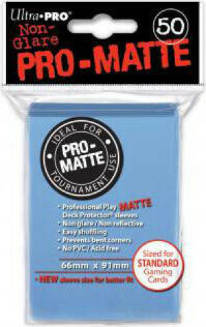 ULTRA-PRO Deck Protector - Pro-Matte Non-Glare Light Blue (Jasnoniebieski) 50 szt.