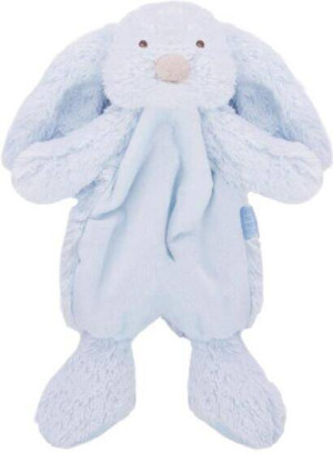 Królik Charlotte doudou niebieski 28cm