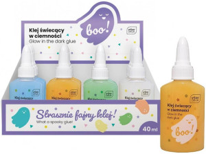Klej świecący w ciemności BOO 40ml (12szt)