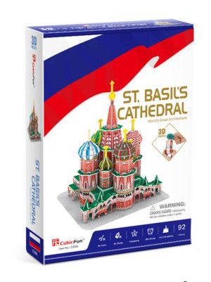 Puzzle 3D Katedra Św. Wasyla