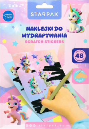 NAKLEJ DO WYDRAP UNICORN 180X260/5ARK STK 12/24