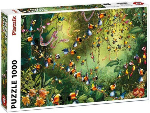 Puzzle 1000. Ruyer Tukany w dżungli