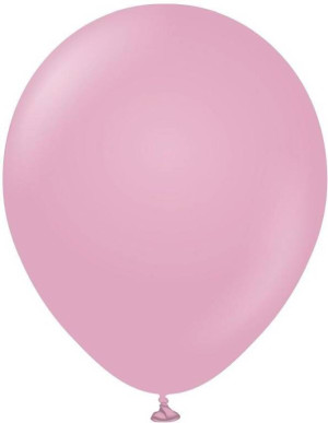 Balony Kalisan retro przygaszony róż