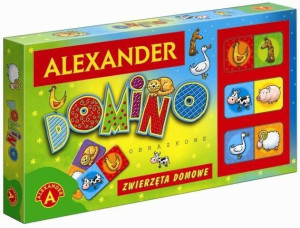 Alexander. Domino obrazkowe. Zwierzęta domowe