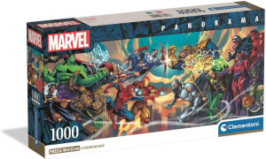 Puzzle Panorama 1000 COMPACT Marvel Heroes vs.Villains