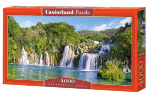Puzzle 4000 Wodospady Krka - Chorwacja 400133