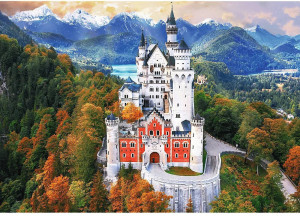Puzzle 1000 Zamek Neuschwanstein, Niemcy TREFL