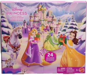 Księżniczki. Kalendarz adwentowy. Disney Princess