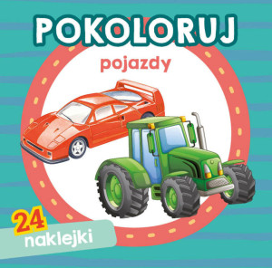 Pojazdy. Pokoloruj