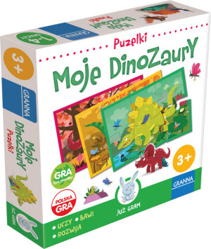Moje dinozaury. Puzelki