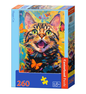 Puzzle 260. Happy Cat. B-27637-1