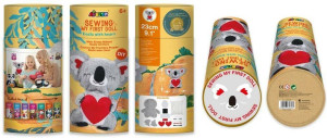 Moja pierwsza lalka do uszycia. Koala