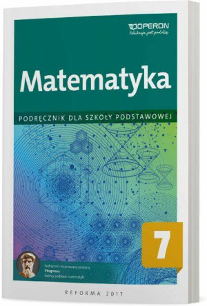 Matematyka SP 7 Podręcznik OPERON
