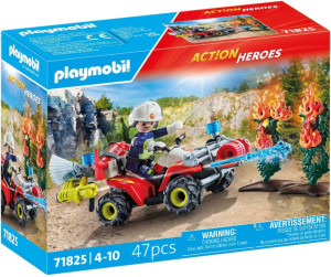 Playmobil Quad straży pożarnej w akcji 71825