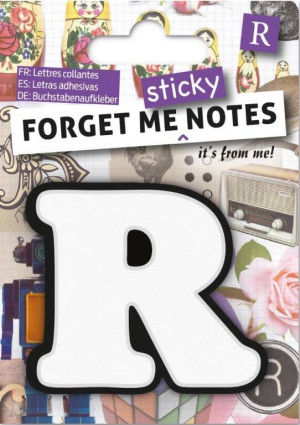Notes. Kartki samoprzylepne litera R