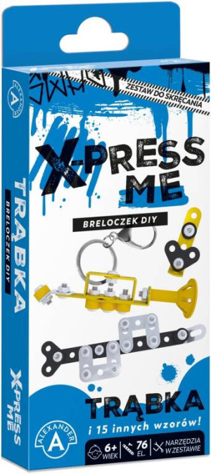 Brelok DIY trąbka. X-press Me