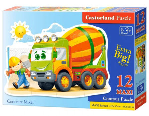 Puzzle 12 maxi. Betoniarka
