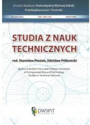 Studia z nauk technicznych Zeszyt 4
