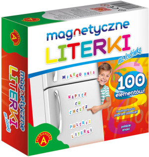 Magnetyczne literki na lodówkę