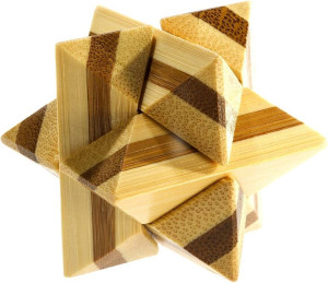 Łamigłówka 3D Bamboo Superstar poziom 2/4
