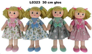 Lalka z głosem 30cm MIX