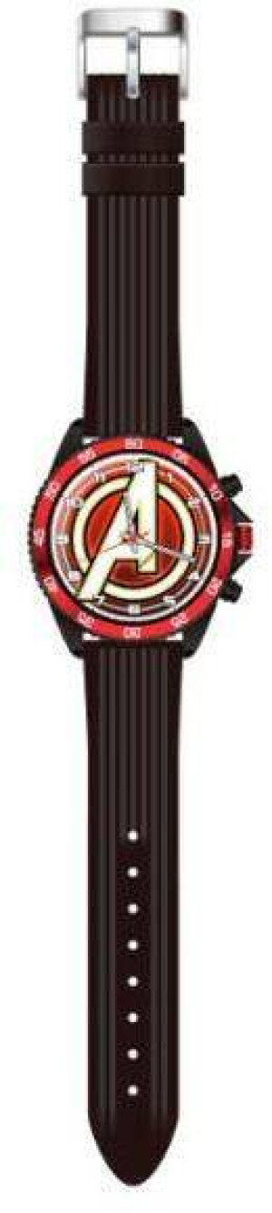 Zegarek analogowy w metalowym opakowaniu. Avengers