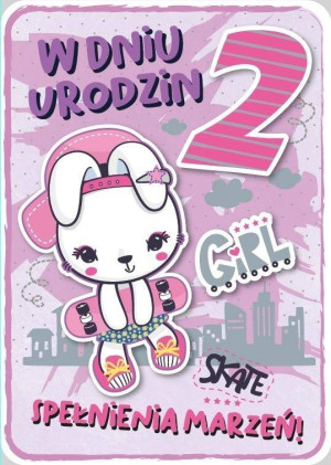 Karnet 2 Urodziny