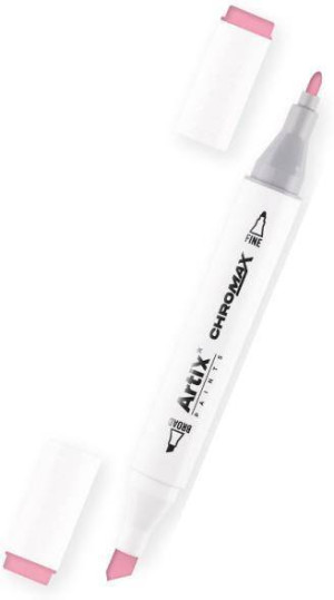 Marker Chromax z 2 końcówk. rose pink 8 (6szt)