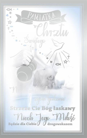 Kartka okolicznościowa: Chrzest