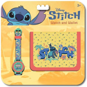 Zestaw prezentowy - portfel i zegarek Lilo&Stitch
