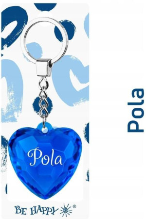 Brelok serce Pola