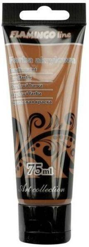 Farba akrylowa 75ml 085 jasnobrązowa